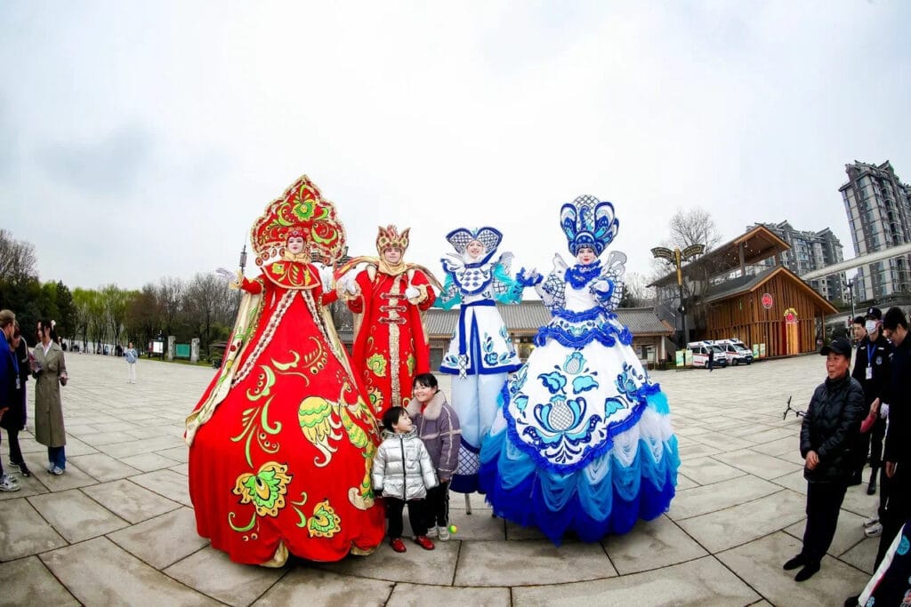 Проводы русской зимы в Сиане: культурный мост между Россией и Китаем Img 0153